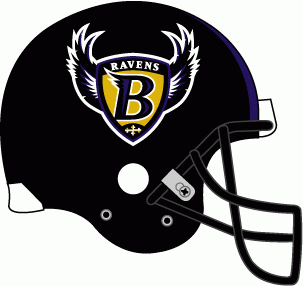 Baltimore Ravens 1996-1998 Helmet Logo iron on paper